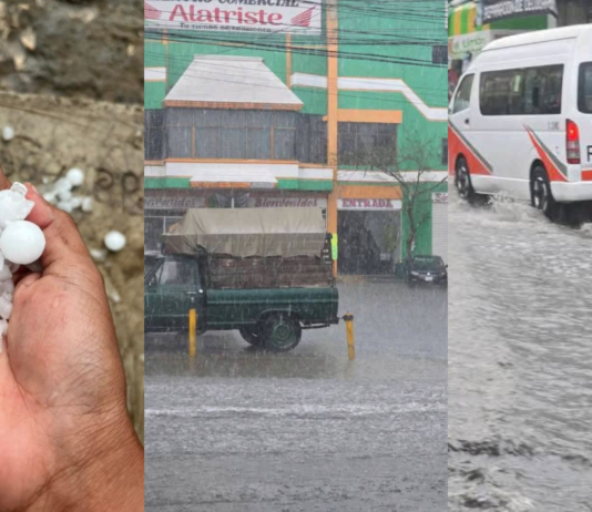Lluvias y granizo causan afectaciones en Tehuacán y la Mixteca poblana