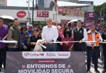 Inauguran trabajos de modernización en bulevar 5 de Mayo y 31 Oriente