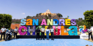 Refuerzan seguridad por Semana Santa en San Andrés Cholula