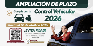 Puebla extiende plazo para pago de control vehicular hasta el 30 de abril