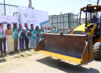 Inician pavimentación de acceso al ICATEP en Texmelucan