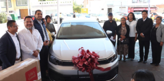 Cuautlancingo entrega 54 premios del sorteo predial