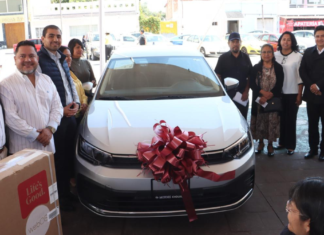 Cuautlancingo entrega 54 premios del sorteo predial