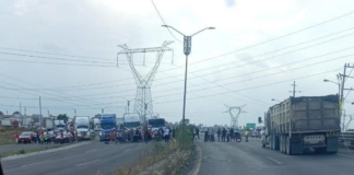 Tras protesta por agua, liberan bloqueo en Periférico Ecológico