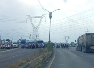 Tras protesta por agua, liberan bloqueo en Periférico Ecológico