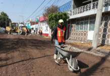 Pepe Chedraui supervisa rehabilitación vial San Baltazar Campeche