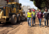 Supervisan trabajos de rehabilitación vial en bulevar Apulco