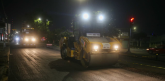 Continúa rehabilitación en la Diagonal Defensores de la República
