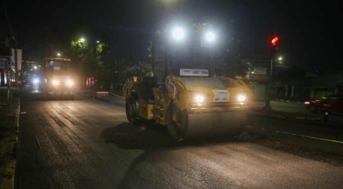 Continúa rehabilitación en la Diagonal Defensores de la República