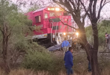 Tren embiste vehículo en Tehuacán y deja una mujer sin vida
