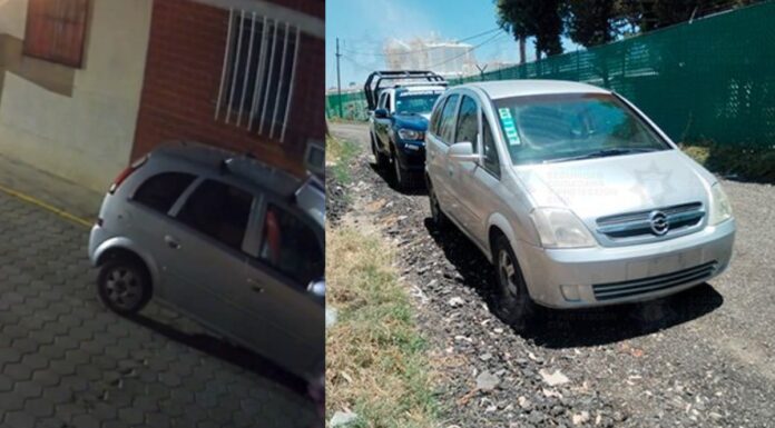 Policía de Cuautlancingo recupera vehículo con reporte de robo