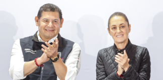 Armenta invita a seguir informe de Sheinbaum en el zócalo de Puebla