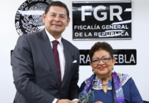 Ernestina Godoy visita y supervisa sede de la FGR en Puebla