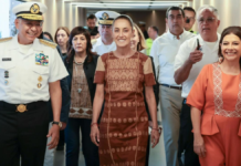 Sheinbaum entrega primera fase de remodelación del AICM