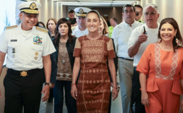 Sheinbaum entrega primera fase de remodelación del AICM