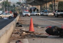 Motociclista muere por percance en la México-Puebla