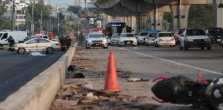 Motociclista muere por percance en la México-Puebla