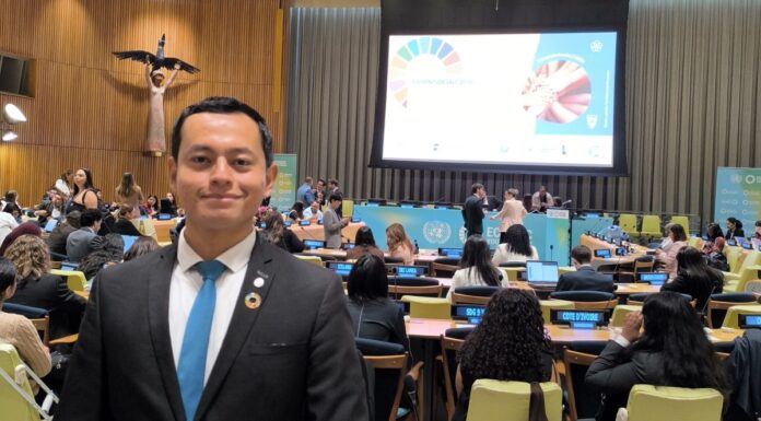 Estudiante BUAP participa en Foro Mundial de la ONU en Nueva York