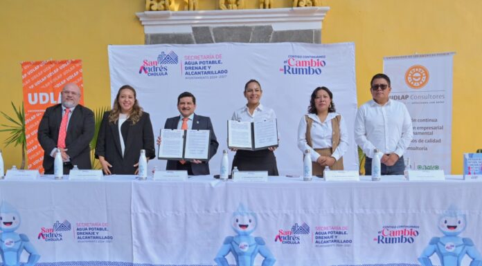 UDLAP y San Andrés Cholula firman Alianza Estratégica por el Agua