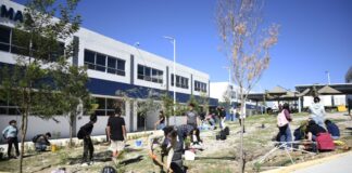 Estudiantes BUAP inician jornada de reforestación en CU2
