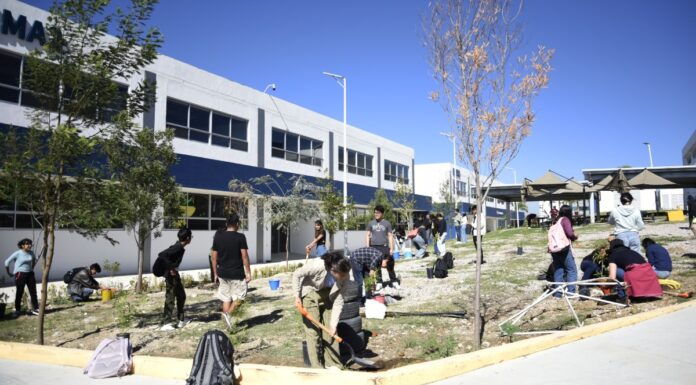 Estudiantes BUAP inician jornada de reforestación en CU2
