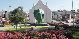 Armenta supervisa intervención en Arco de la Calzada Zaragoza