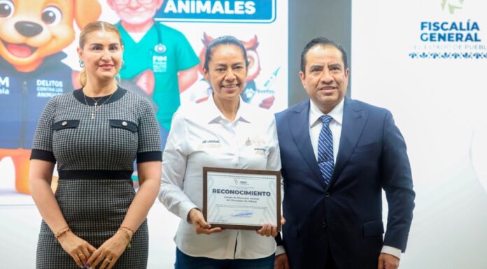 Trabajo de Bienestar Animal en Atlixco es reconocido por FGE