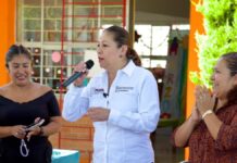 Con Obra Comunitaria dignifican primaria en Metlaltoyuca: Bienestar