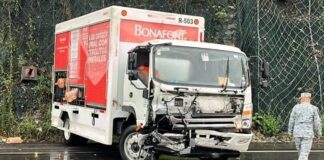 Accidente deja largas filas en la Puebla-Orizaba