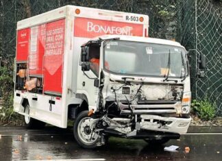 Accidente deja largas filas en la Puebla-Orizaba