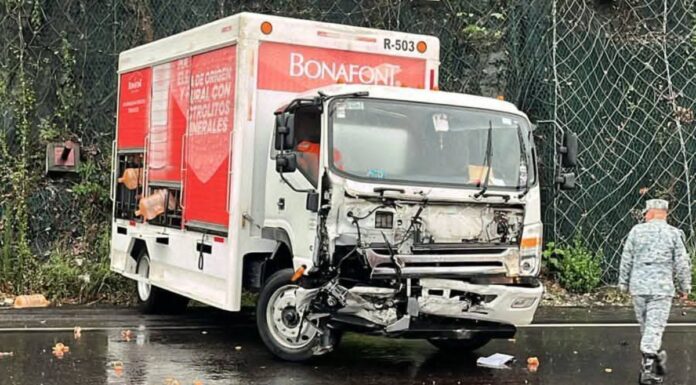 Accidente deja largas filas en la Puebla-Orizaba