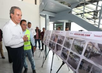 Pepe Chedraui supervisa remodelación del Centro de Atención Municipal