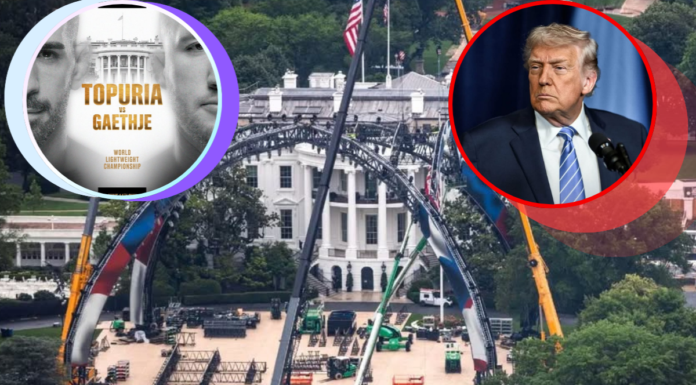 Construirán arena temporal en la Casa Blanca para pelea de UFC
