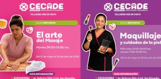 Habilita DIF Puebla Capital talleres de mayo en el CECADE