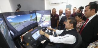 Armenta inaugura centro de capacitación para operadores de carga en Texmelucan