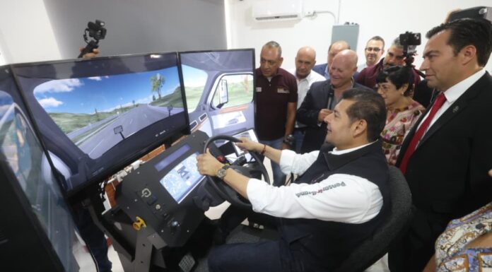 Armenta inaugura centro de capacitación para operadores de carga en Texmelucan