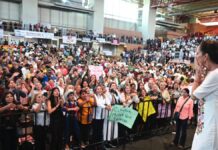 Con celebración a madres, Sheinbaum concluye gira por Sonora