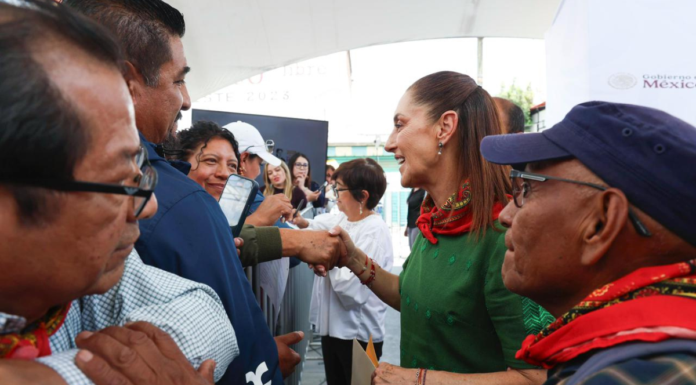 Sheinbaum entrega apoyos y obras en Edomex, Chiapas y Quintana Roo