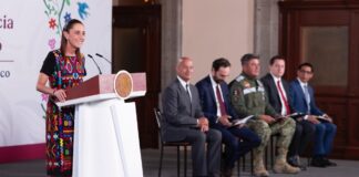 Sheinbaum celebra mejora de 5.1% en Índice de Paz en México