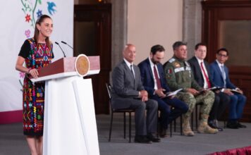 Sheinbaum celebra mejora de 5.1% en Índice de Paz en México