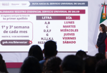 Avanza credencialización al Servicio Universal de Salud: Sheinbaum