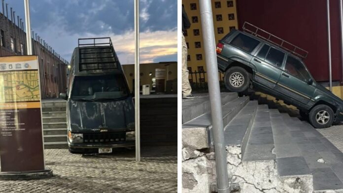Coche escaleras
