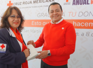 Texmelucan se suma a la Colecta Nacional 2026 de Cruz Roja