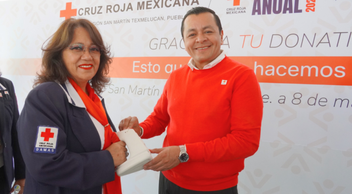 Texmelucan se suma a la Colecta Nacional 2026 de Cruz Roja