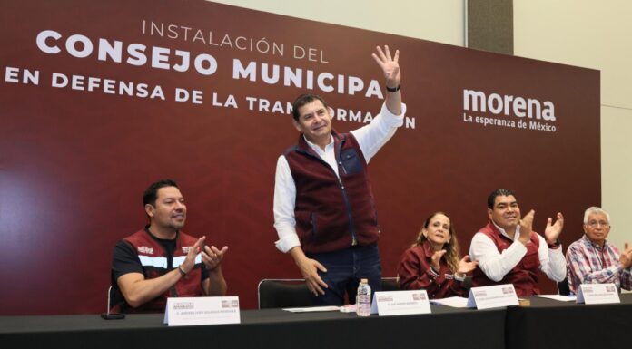 Instalan Consejo Municipal de Morena en Puebla capital