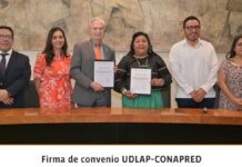 UDLAP y Conapred firman convenio para fortalecer inclusión