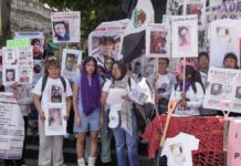 “¿Dónde están?”; Madres buscadoras marchan en Puebla el 10 de Mayo