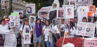 “¿Dónde están?”; Madres buscadoras marchan en Puebla el 10 de Mayo
