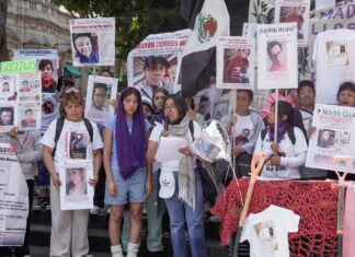 “¿Dónde están?”; Madres buscadoras marchan en Puebla el 10 de Mayo