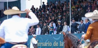 Protagonizan 14 mil personas desfile de la Batalla de Puebla
